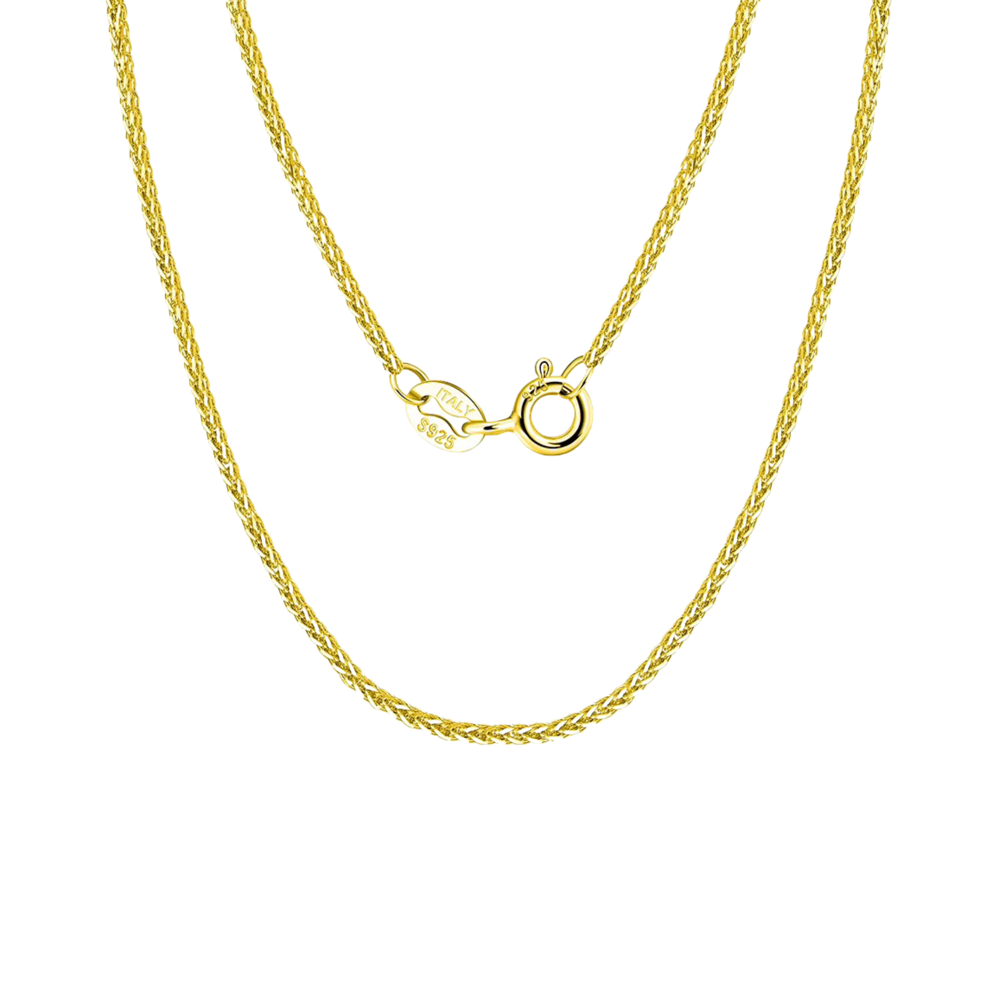 VYNE // ITALIAN SILVER CHOPIN MINIMAL 1MM GLD