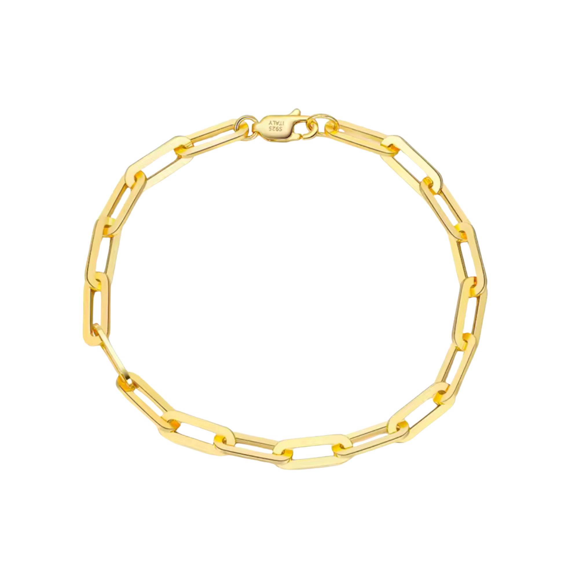 VYNE // ITALIAN SILVER PAPERCLIP GLD