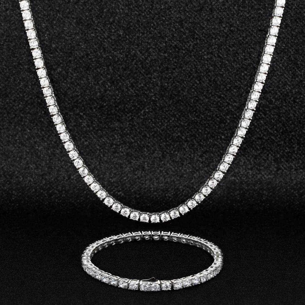 VYNE // ITALIAN SILVER TENNIS NECKLACE