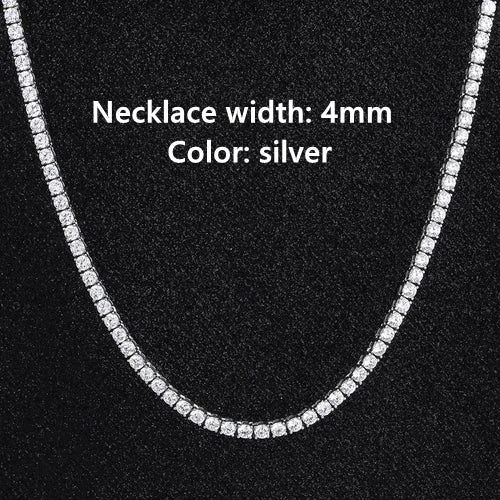 VYNE // ITALIAN SILVER TENNIS NECKLACE