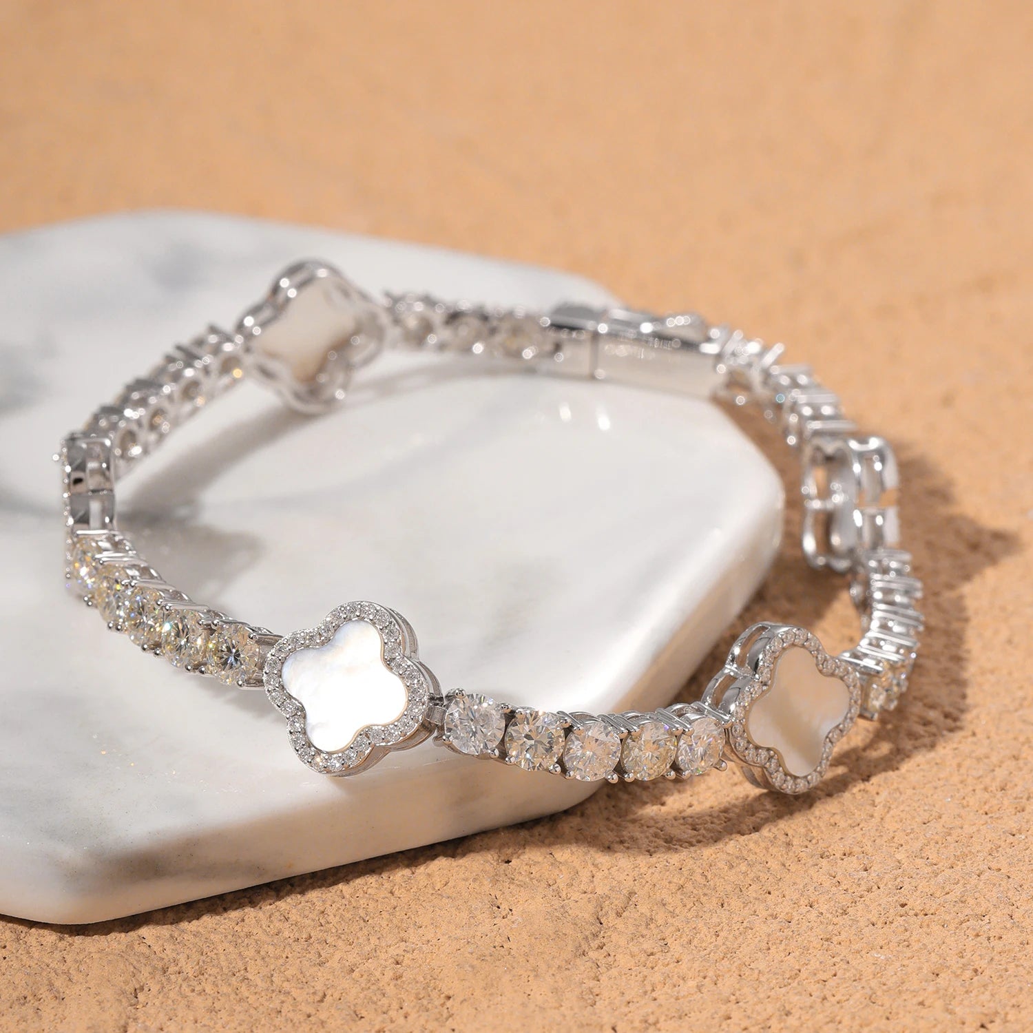 VYNE // ITALIAN SILVER TENNIS MOISSANIT VVS