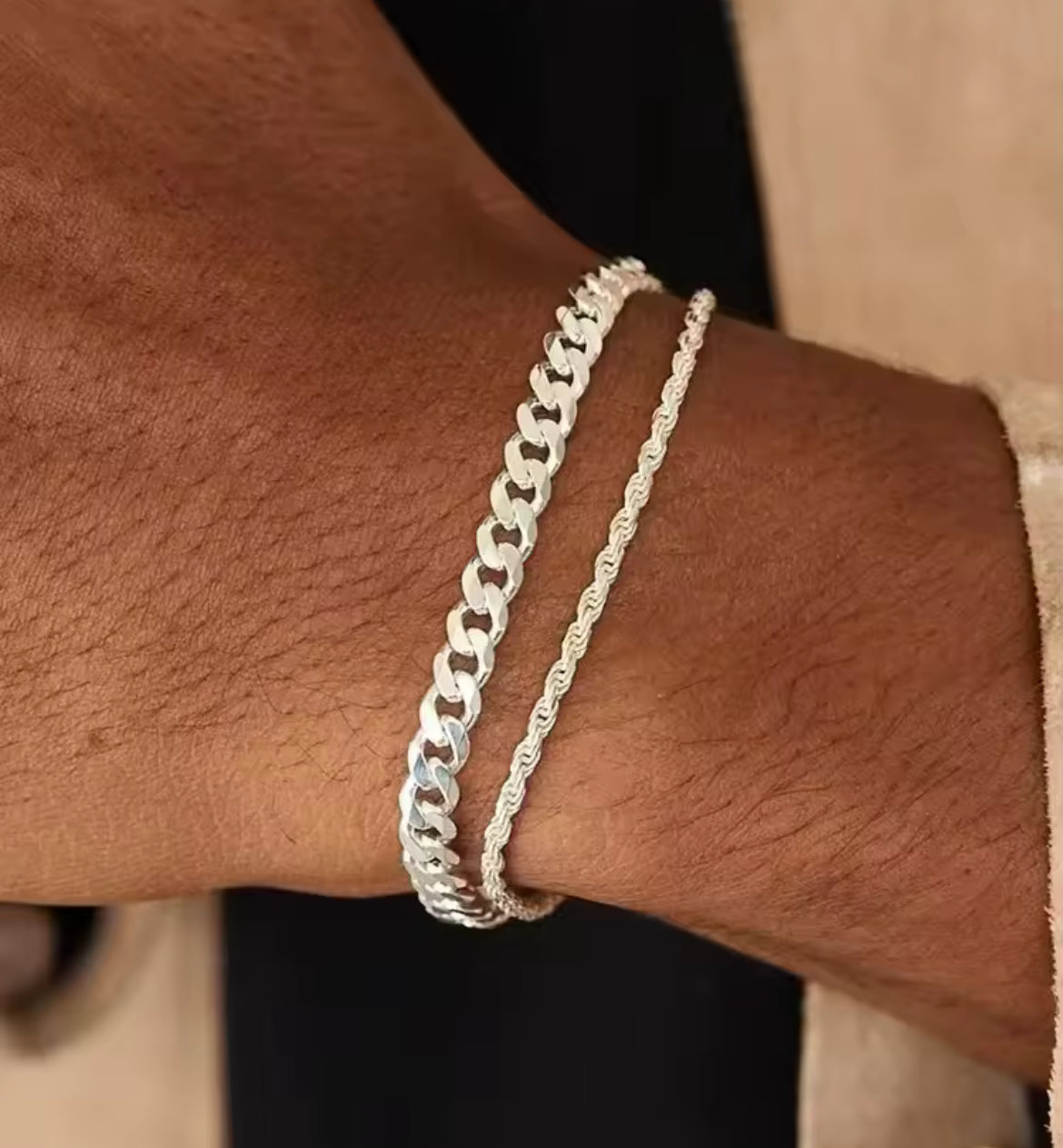 VYNE // ITALIAN SILVER ROPE SLV 3,3